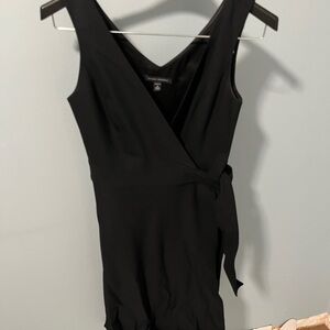 Black Banana Republic Wrap Dress